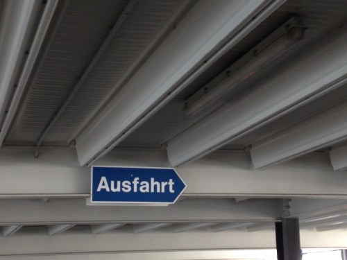 Hé! hier is ook een Ausfahrt Wendy Amelie..