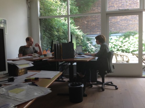 Fijn, mijn collega's zijn er ook vandaag.