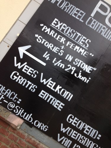 Loop ik meteen ook even bij Sjtub naar binnen om de nieuwe expositie te bezoeken.