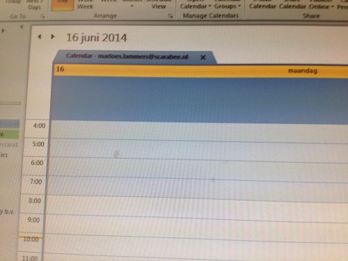 Afspraken inplannen.