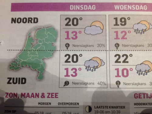 Ik ga naar het westen dus hier heb ik geen moer aan.