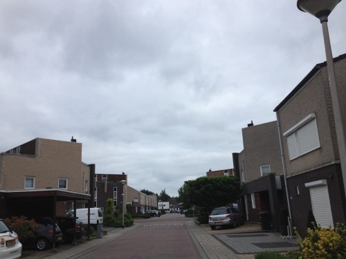 Buiten kan ik er echt niet meer omheen...Grijs, grijs, grijs.