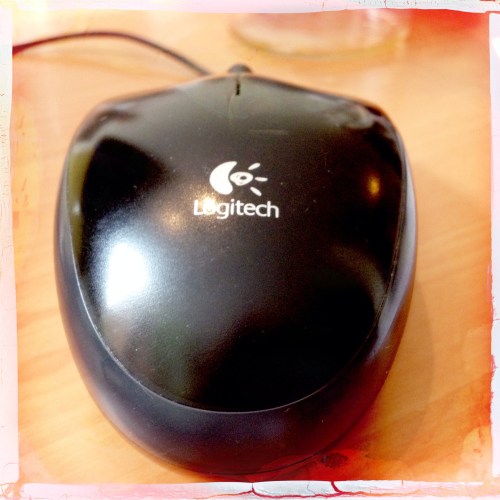 Dit ging per ongeluk, maar mijn muis is toch ook best mooi?