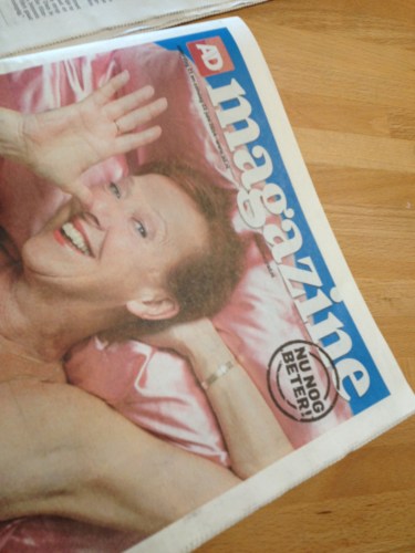 De bijlage van het AD ...nu nog meer een damesblad.