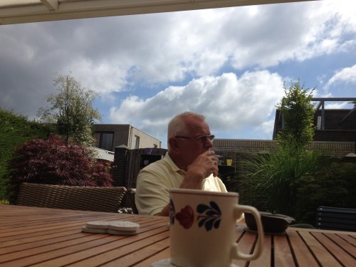 Kijk...het lijkt blauw te worden