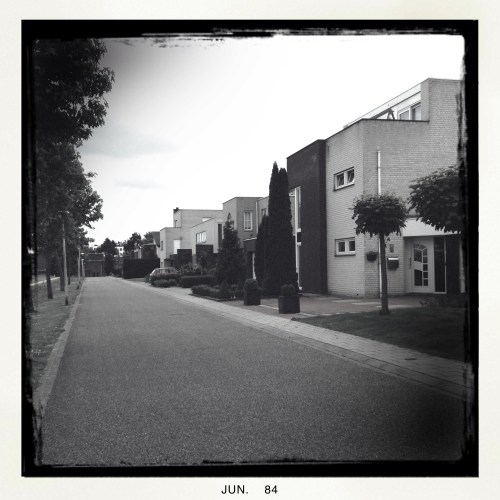 Ik maak een ommetje om mijn huizenverzameling uit te breiden