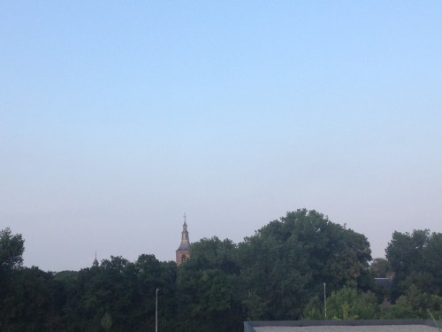 Dag toren, het was weer fijn. Dag dag, tot morgen.