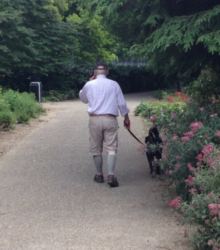 Ko de boswachter is ook op pad.