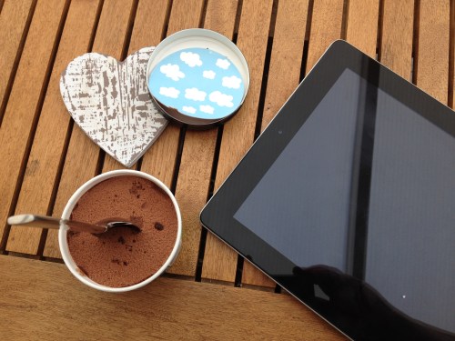 Thuis terug in rustmodus met een welverdiend ijsje