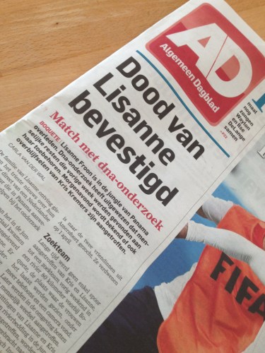 Dan denk je aan zo´n kind dat nooit meer thuis komt en aan ouders wiens verdriet gekmakend moet zijn