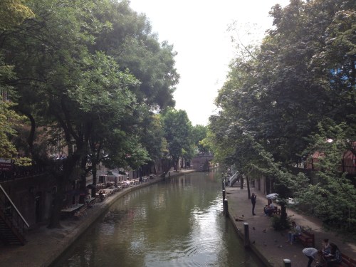 De grachten komen er bekaaid af vandaag. Geen tijd...