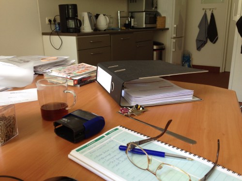 Ik probeer de zaak opgeruimd te houden