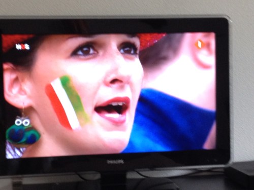 Ik kijk liever naar het publiek.