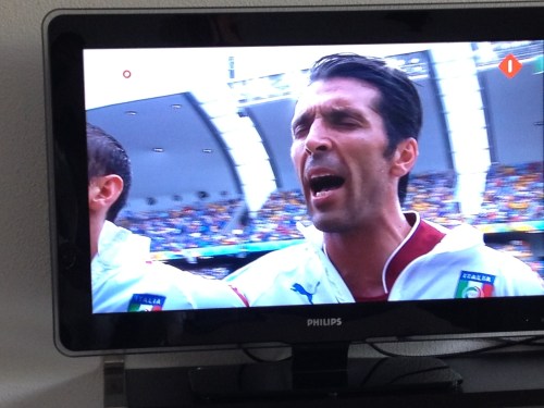 De man vindt de passie van Buffon geweldig