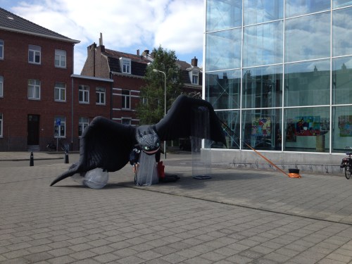 Die vliegt nergens meer heen.