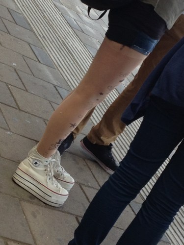 Aparte panties, om over de schoenen nog maar te zwijgen