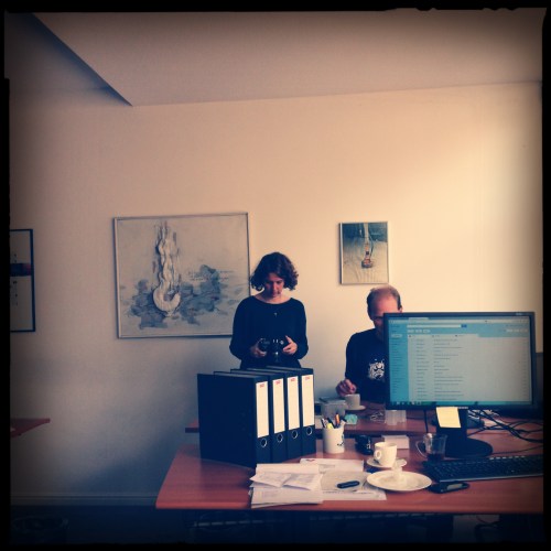 Zeg Céline, wat doe je daar?