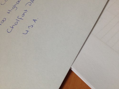 Op papier heb ik contact met het buitenland.