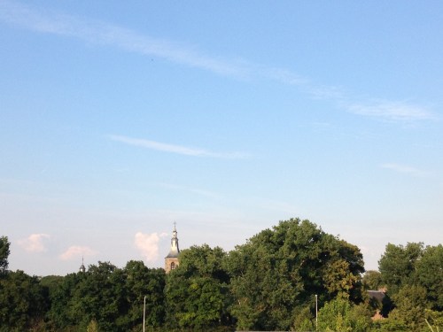 en daar is dan alweer de toren. Met stip bovenaan op de favorietenlijst. Dag dag, tot morgen,