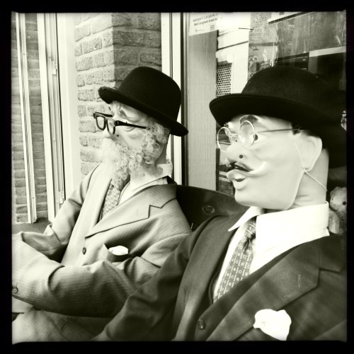 Deze twee blijven er stoïcijns onder