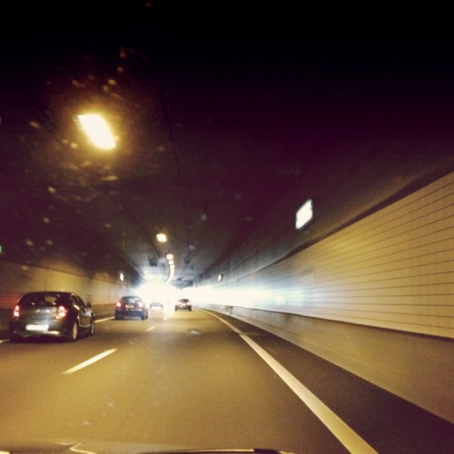 Er is echt licht aan het einde van de tunnel, kijk maar.