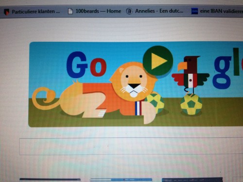 We gaan er voor zitten. Gooooooo oranje!