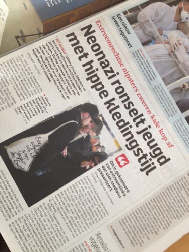 We hebben weer iets nieuws  nipsters...hippe neonazi's