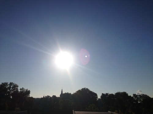 De dag straalt je tegemoet.