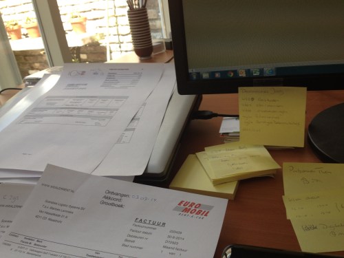 Het stapelt zich weer op.