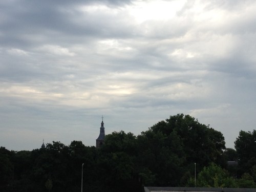 Einde van de dag en ik ben doodmoe. Dag dag, tot morgen.