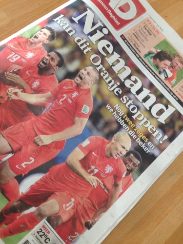 Oranje hebben we meer dan genoeg.