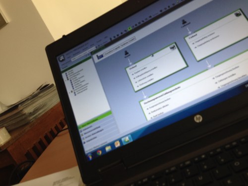 Ik het boekhoudprogramma.