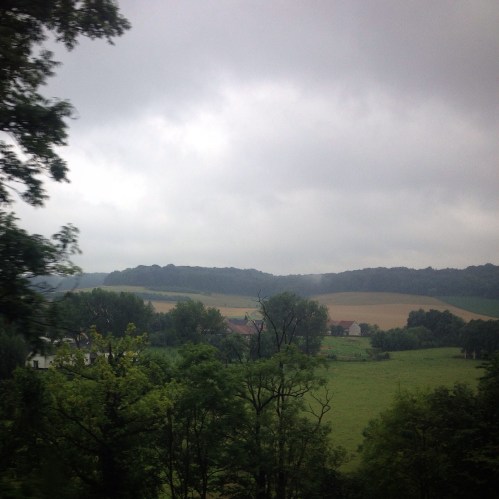 Als je een beetje met je ogen knijpt lijkt het met of het lichter wordt. *Schijn bedriegt*