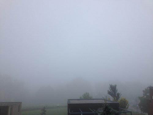 Een pluspunt, het regent niet meer