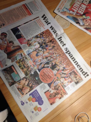 We kunnen troost zijn op ´onze´jongens.