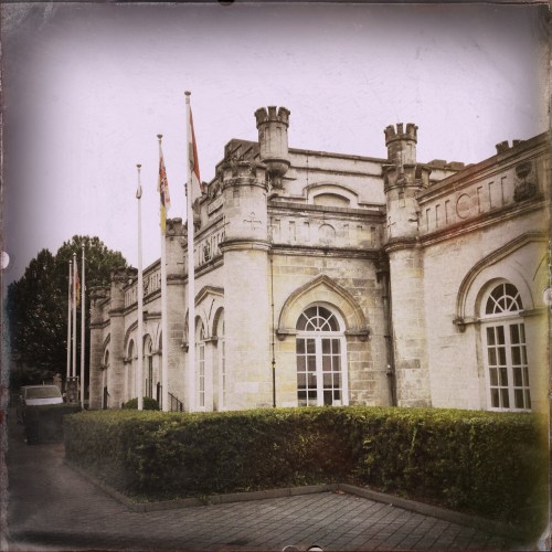 Zie ik het station ook eens van de andere kant.