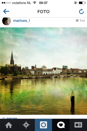 Spelen met filters. Maastricht als schilderij.