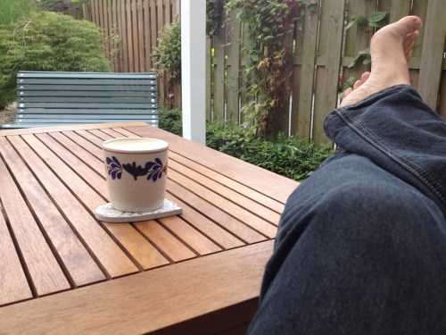 Nog maar een koffie dan maar?