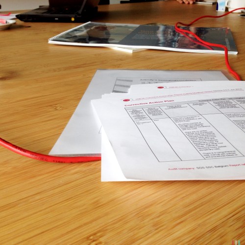 Punten wegstrepen. Hopelijk zijn we er nu klaar mee