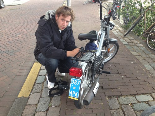 Hé Stefan, wat doe je daar?