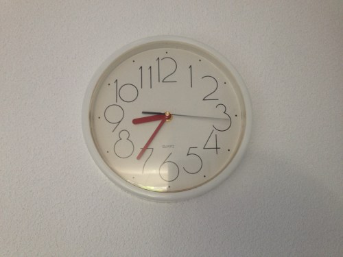 Nou ja zeg, uitslapen op een doordeweekse woensdag?