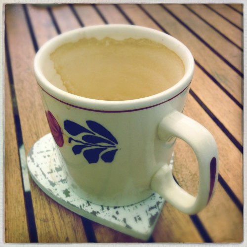 En toen.. was er koffie.