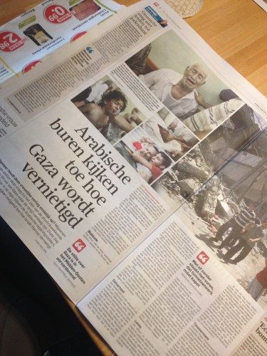 Niet alleen de Arabische wereld...iedereen lijkt de andere kant op te kijken.