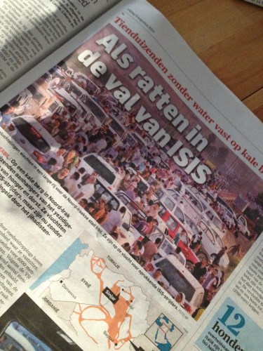 De wereld is echt knettergek geworden...