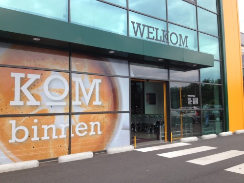 Dat noem ik nog eens een hartelijk welkom