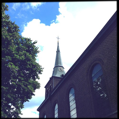 Het gewoonlijke rondje dorp