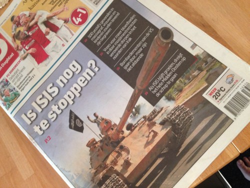 Ik ben normaal een vredelievend mens, maar dit gajes morgen ze van mij  uiitroeien...tot op de laatste man