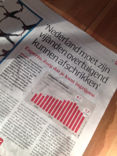 Mwoehahahahaha...we slaan nog geen deuk in een pakje boter. 