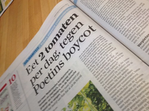 Een beetje dooreten a u b.