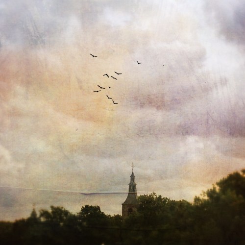 Spelen met filters in de trein.